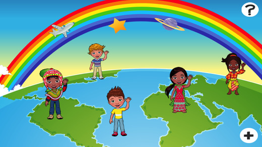 Around the World Counting Game for Children: learn to count 1 - 10