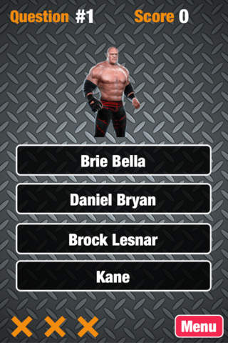 Quiz Game for: WWE Immortals Edition screenshot 2