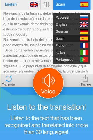 Scan & Translate - image Scanner and Translator screenshot 3