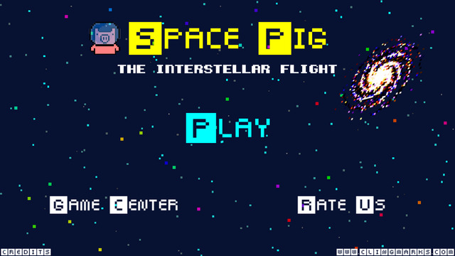 Pixel Space Pig - The Interstellar Flight