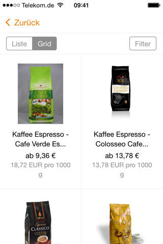 Kaffee-Welt24.de screenshot 3