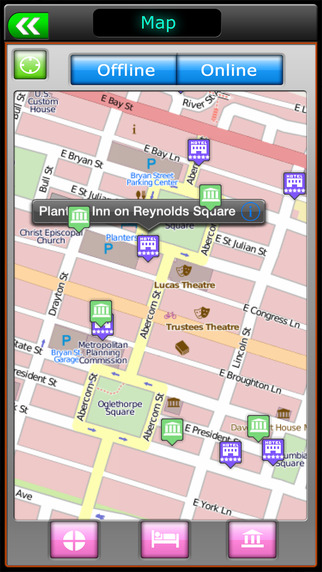 【免費旅遊App】Savannah Offline Map Travel Explorer-APP點子