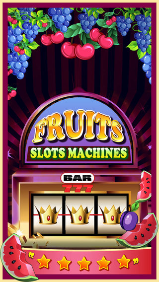 Fruits Slots Machines Pro - Fruity Jackpots Win