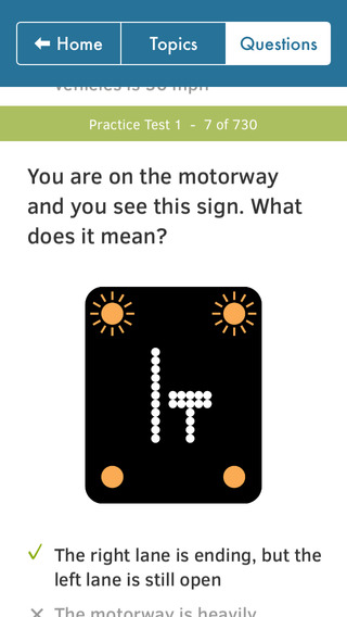 【免費教育App】UK Driving Theory Test Practice Questions - Preparation for your First Provisional Driver Licence-APP點子