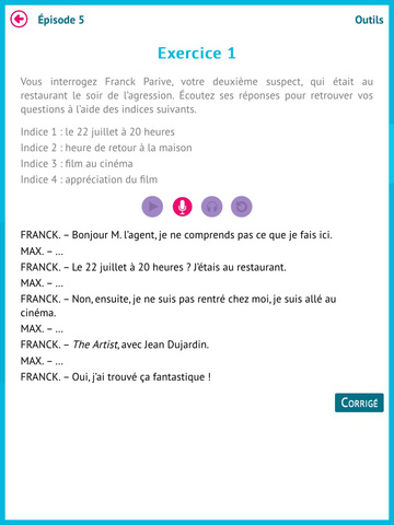 【免費教育App】Saison 1 Oral en français A1-APP點子