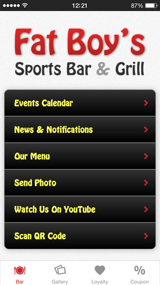 Fat Boy's Sports Bar Grill