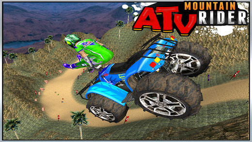 【免費遊戲App】Atv Mountain Rider-APP點子