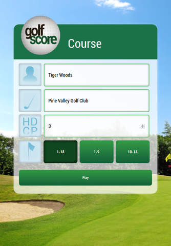 Golf Score screenshot 3