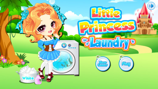 Little Princess Laundry-colorgirlgames