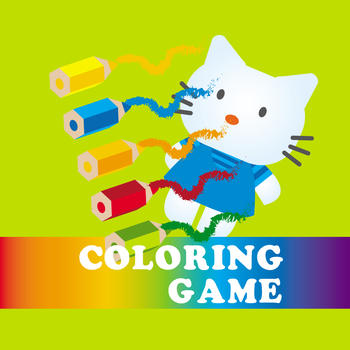 Painting Game for Kitty (Coloring Book) LOGO-APP點子