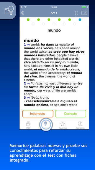 【免費書籍App】Diccionario Advanced English-Spanish/Español-Inglés VOX-APP點子