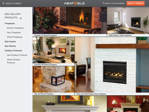 Hearth by Design - 3D Fireplace Designer Heat & Glo screenshot 2
