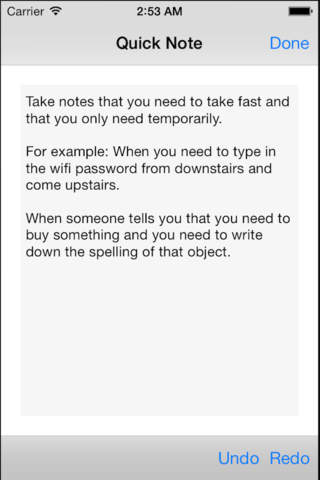 Simplest Note (Quick!!) screenshot 4