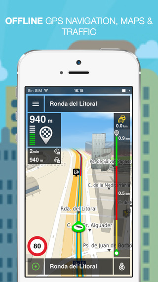 NLife Iberia Premium - Offline GPS Navigation Traffic Maps