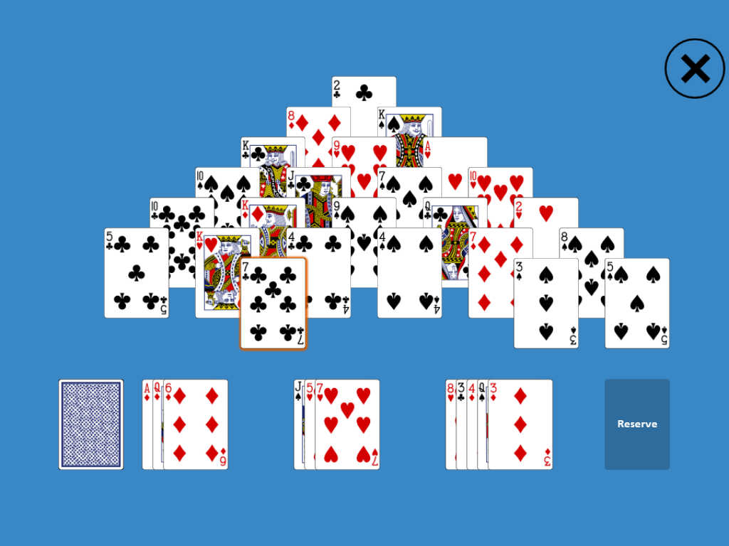 free pyramid solitaire online free pyramid solitaire online