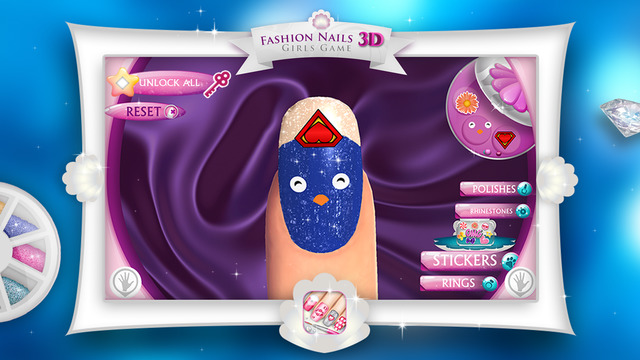 【免費生活App】Fashion Nails 3D Girls Game: Create Awesome Manicure Designs in Your Beauty Salon-APP點子