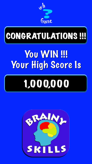 【免費教育App】Brainy Skills WH Game-APP點子