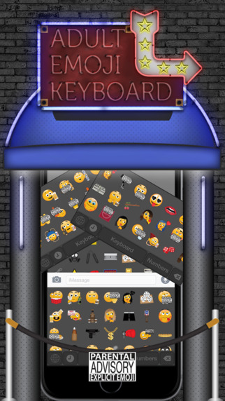 Adult Emoji Keyboard