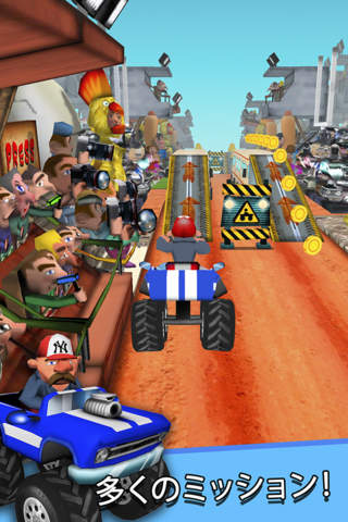 Offroad Monsters . Monster Trucks Simulator Racing Game For Kids Free screenshot 4