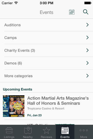 Martial Arts Schools Directory screenshot 3