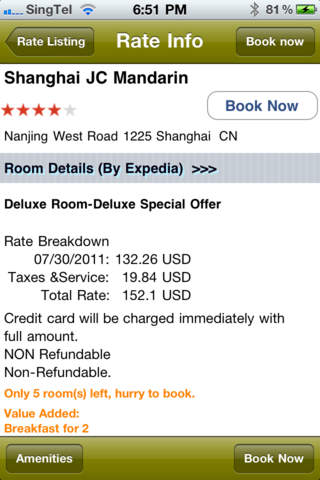 Shanghai Hotels screenshot 4