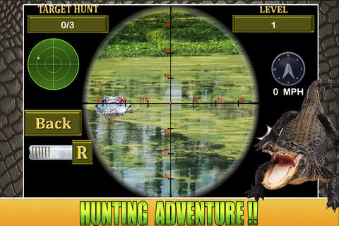 Hungry American Alligator Pro Challenge ~ Ultimate Shooting Adventure screenshot 2