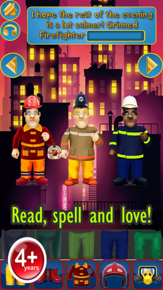 【免費遊戲App】My Brave Fireman Rescue Design Storybook - Advert Free Game-APP點子