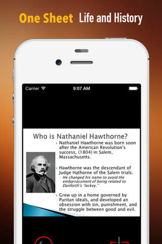 Nathaniel Hawthorne Biography and Quotes: Life with Documentary screenshot 2