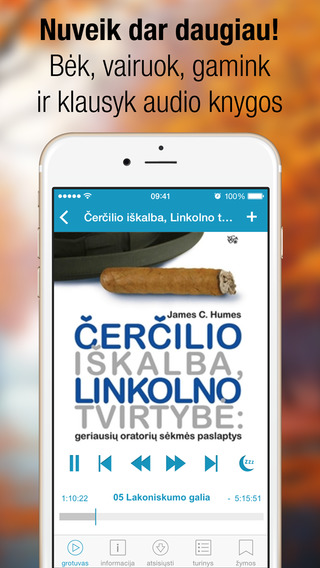 【免費書籍App】Audioteka LT - Lietuviškos audio knygos tavo telefone-APP點子