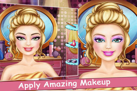Princess Beauty Bath - Makeover - MakeUp - DressUp screenshot 3