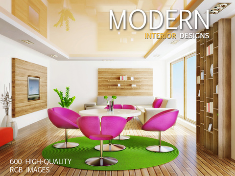 【免費書籍App】Modern Interior Designs: Ideas & Inspiration, Room Photos & Concept-APP點子