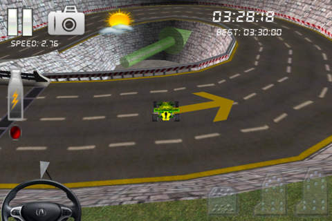 Circuit Racer 3D Top Free Racing Game - Best Time For Car Race Count down screenshot 2