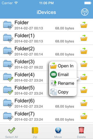 iToolZip Pro - Zip Unrar Unzip Tool & File Manager screenshot 4