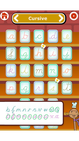 【免費教育App】Cake Shop Letters Lite-APP點子