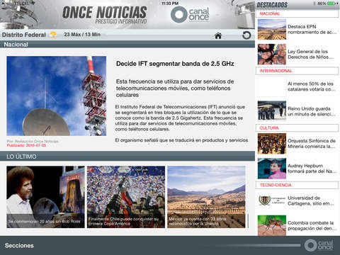 Once Noticias HD screenshot 4