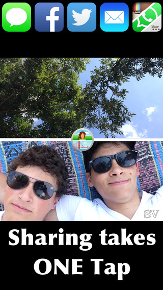 【免費社交App】Selfie Vista (SV) - Dual Camera for People and Places-APP點子