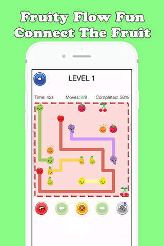 Fruity Flow Fun : Connect The Fruit Free Game For Kids screenshot 3