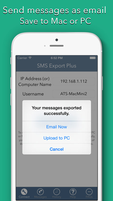 【免費生產應用App】SMS Export Plus - Backup SMS and iMessages to your PC in excel file format-APP點子