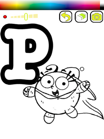 【免費教育App】Coloring Game ABCs For Fairly Oddparents Edition-APP點子