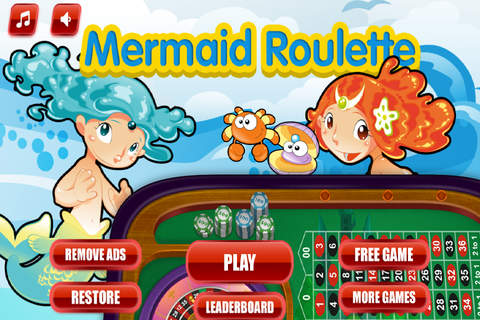 777 Mermaids Of Roulette Casino - The Gold-en Fish Deluxe Gambling Games Pro screenshot 3
