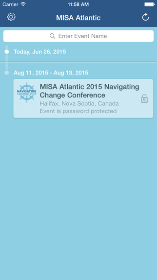 MISA Atlantic Event App
