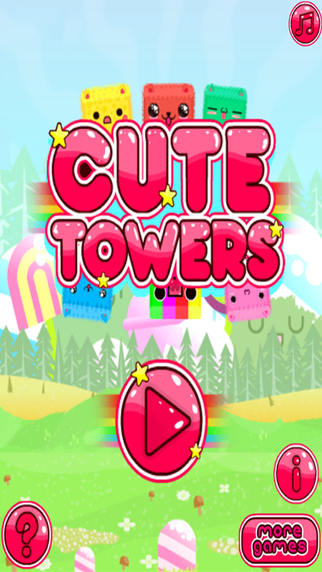 Cute Towers Puzzle Fun Game