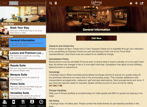 【免費旅遊App】L’Auberge Lake Charles Casino Resort-APP點子