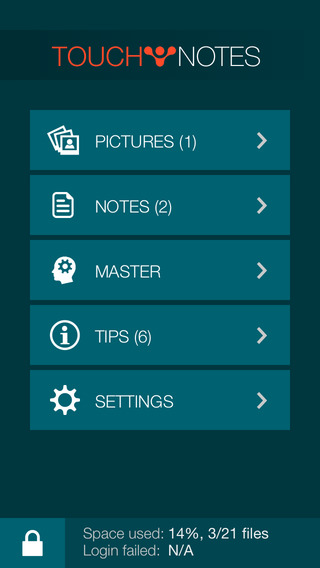 【免費工具App】TouchyNotes: Keep Your Info Private-APP點子