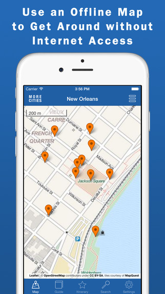 【免費旅遊App】New Orleans Travel Guide & Offline Map-APP點子