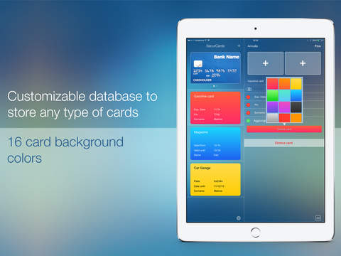 【免費工具App】SecurCards: archive and encrypt credit cards and any other card-APP點子