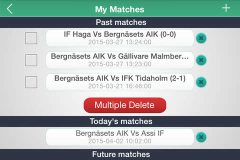 Matchday Live score - Amateur/Local Soccer Teams screenshot 3