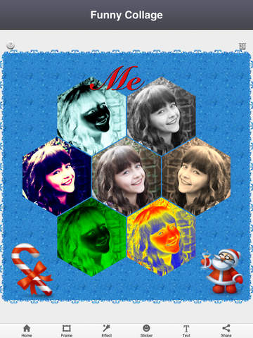 【免費娛樂App】Funny Collage Pro- photo collage + picture editor + pic grid + funny stickers + cool text + photo booth effects-APP點子