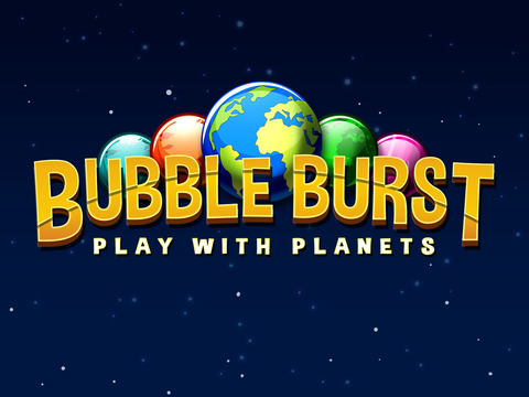 【免費遊戲App】Bubble Burst - Play With Planets-APP點子