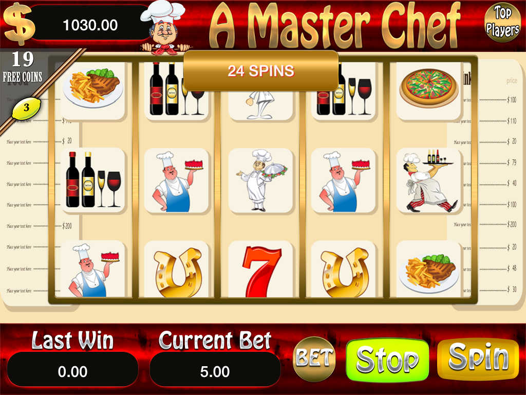 Master Chef Slot Machine - Play Spadegaming Slots for Free Master Chef Slot Machine - Play Spadegaming Slots for Free